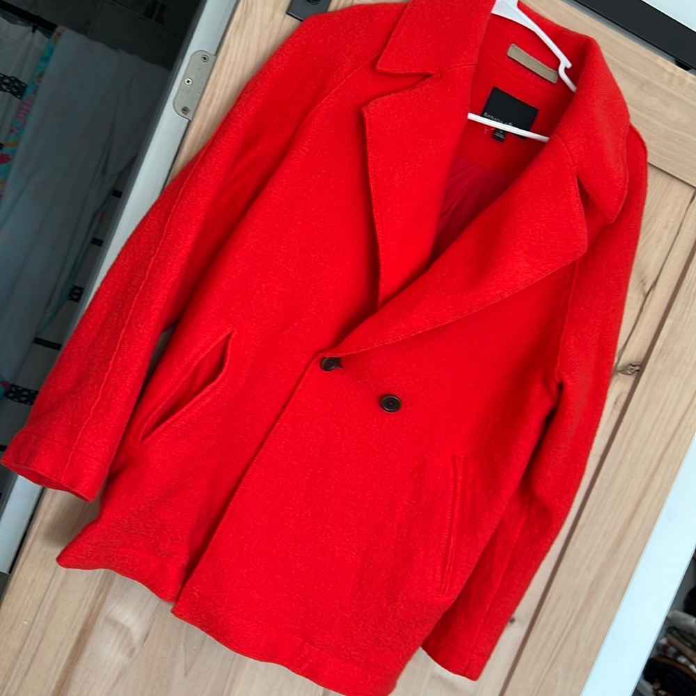 Banana republic oversized coat shacket, size S